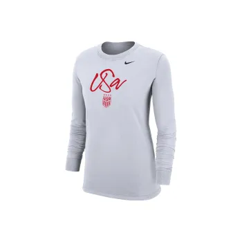 Nike Uswnt Women's Nike Soccer Long Sleeve T Shirt