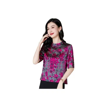 Yi Mengyuan Heavyweight Mulberry Silk Silk Shirt Women's