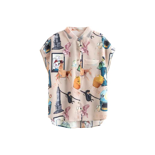 【dme】 and Shirt Women's Light Yellow