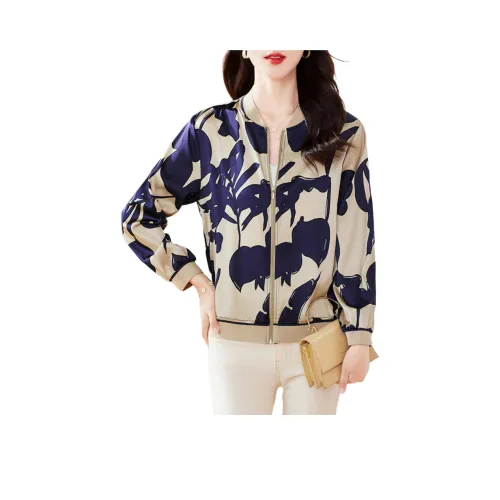 Yi Mengyuan Jackets Coats Women's Green From Blue