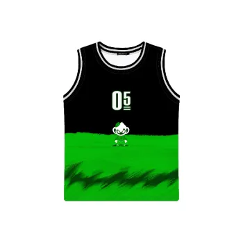 FireMonkey Basketball Jersey Unisex Cute Black