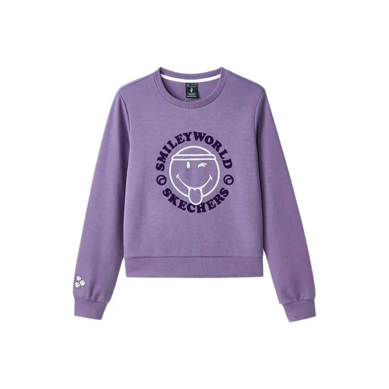 Skechers Sweatshirt Women's Grape Bowl Purple-0