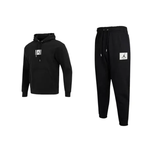 Jordan Sweatshirt Set Men's Black