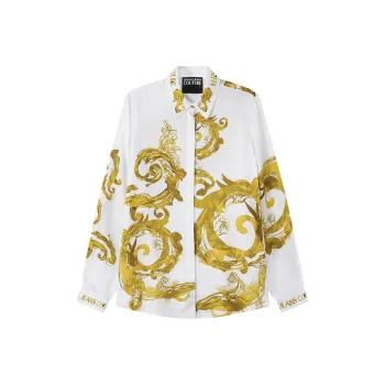 VERSACE JEANS COUTURE Chain Couture print Logo Shirt
