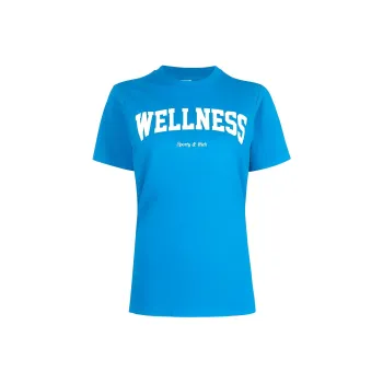 SPORTY & RICH T-Shirts Women's Blue