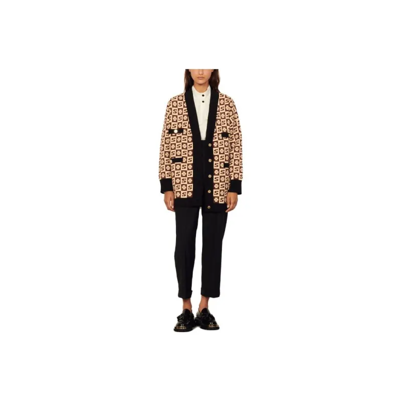 Sandro Knitwear Women's Brown-0