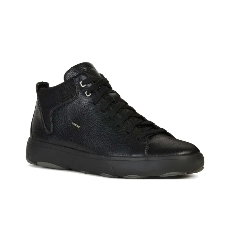 GEOX Nebula High Top Skateboard Shoes Men's Black-1