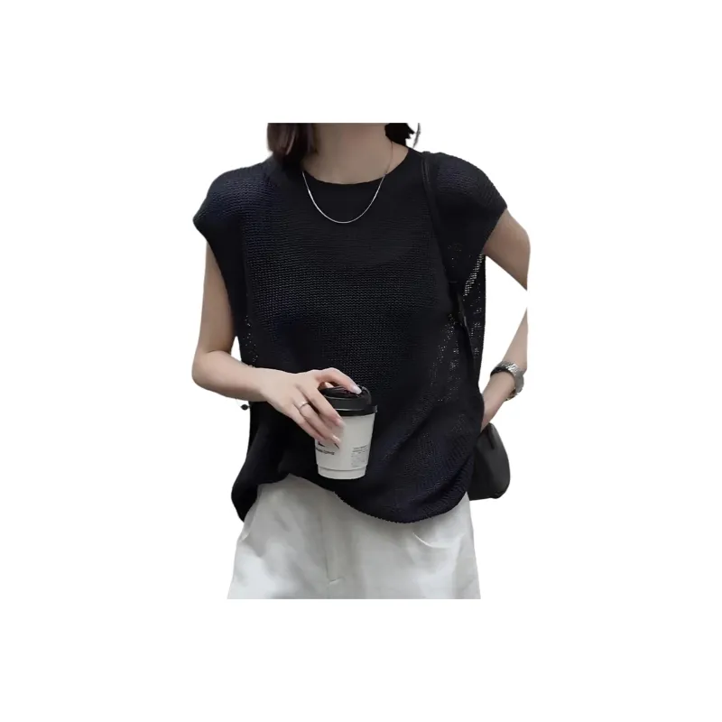 Wbwq T Shirts Women's Black-0