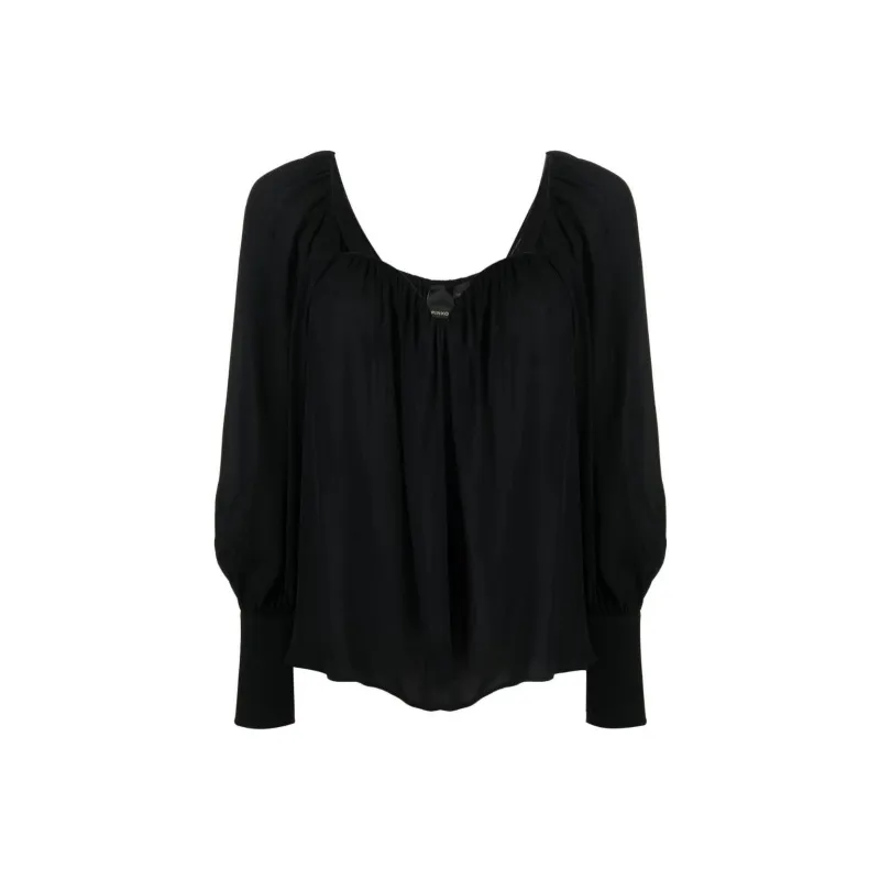 PINKO Sweetheart Georgette Blouse-0