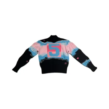 CHANEL FW22 Sweater Women's Spring Outfit Black