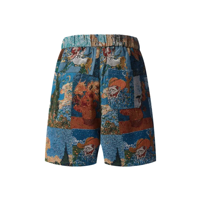 MESUCA Casual Shorts Unisex Tahitian Blue-1