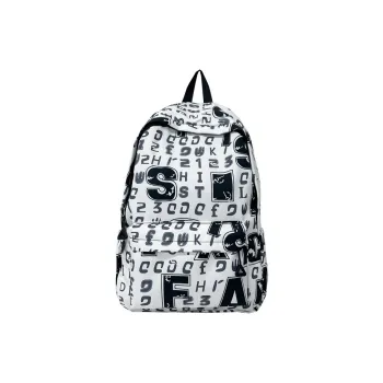 Single Warehouse Composite Cloth Backpack Regular Unisex White/Ecru/Black Gray/Black