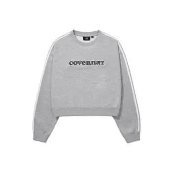 COVERNAT FW24 Sweatshirt Women's Mixed Color Gray