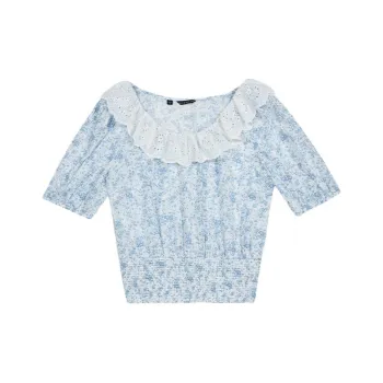 GUESS Shirts Women's LBL-Light Blue