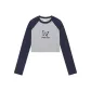 Navy Blue & Heather Gray