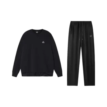 361° Sweatshirt Set Unisex Super Black