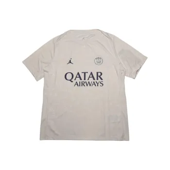 JORDAN Paris Saint Germain Academy Pro Fourth Men's JORDAN Dri FIT Soccer Short Sleeve Pre Match Top