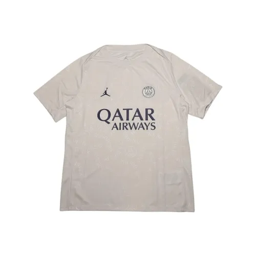 JORDAN Paris Saint Germain Academy Pro Fourth Men's JORDAN Dri FIT Soccer Short Sleeve Pre Match Top