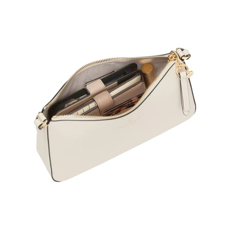 Kate Spade PVC Crossbody Bag, Shoulder Bag Women's White-4