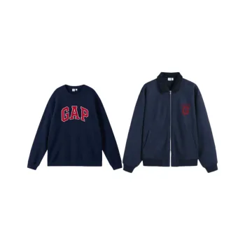 GAP Sweatshirt Set Unisex Marine Blue