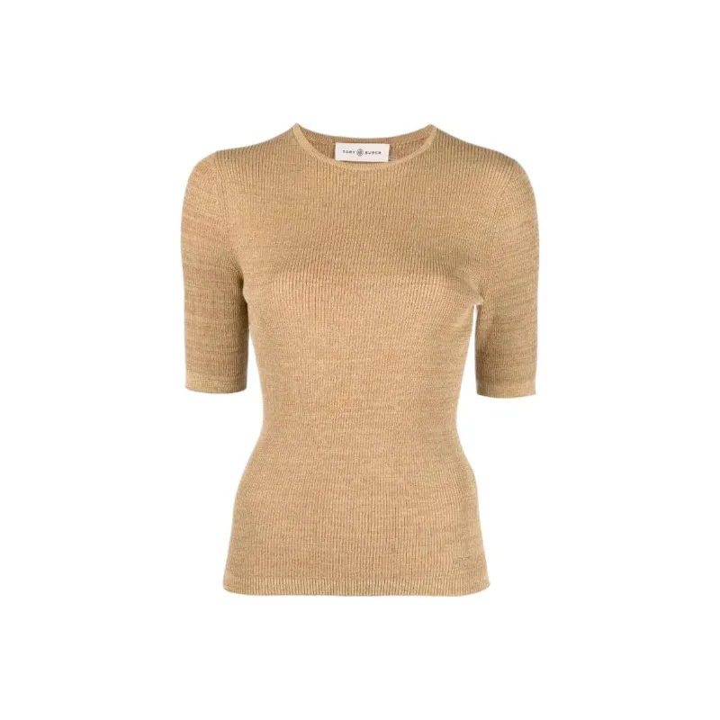 TORY BURCH FW22 Knitwear Women's Brown-1