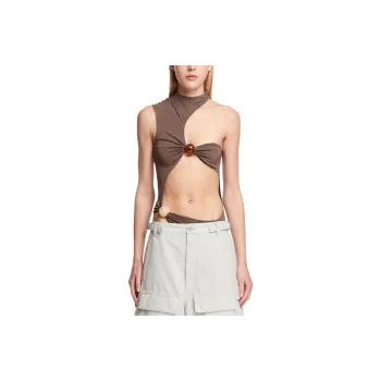 Jacquemus Bodysuits Women's Gray