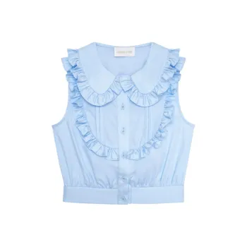 SHUSHUTONG PF24 Shirt Women's Blue
