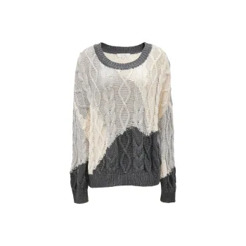 ONLY Knitwear Women's Plain Gray