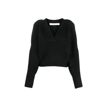 IRO NIGHT Dinabe V neck Merino Jumper