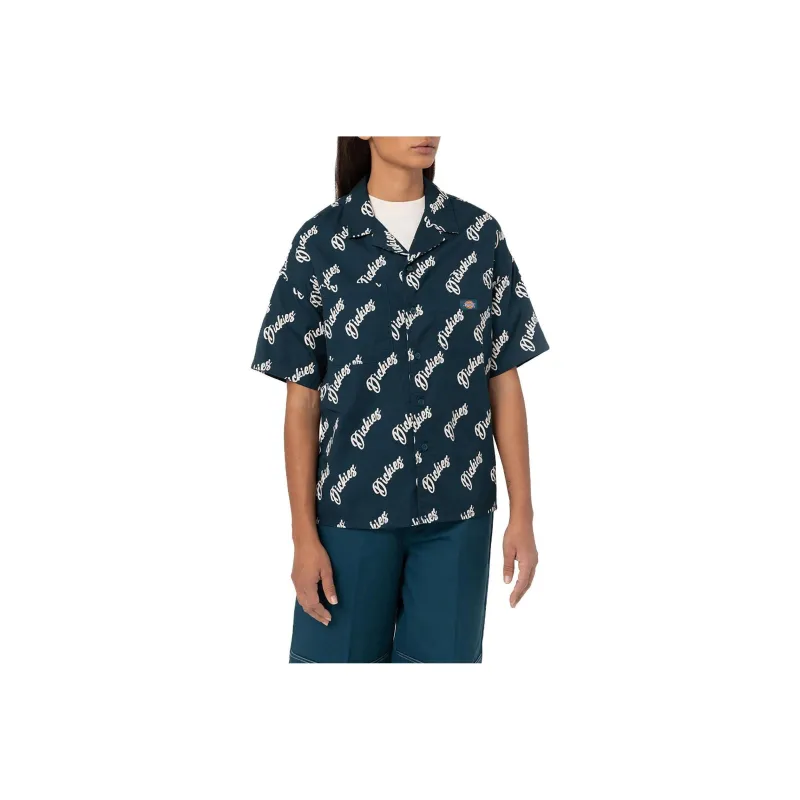Dickies Shirts Women's Blue-0