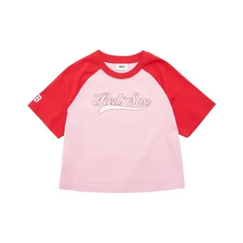 MLB Raglan Sleeve T Shirt Women's Light Pink