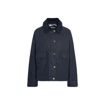 BARBOUR x William Morris FW24 Jackets Coats Women's Dark Blue