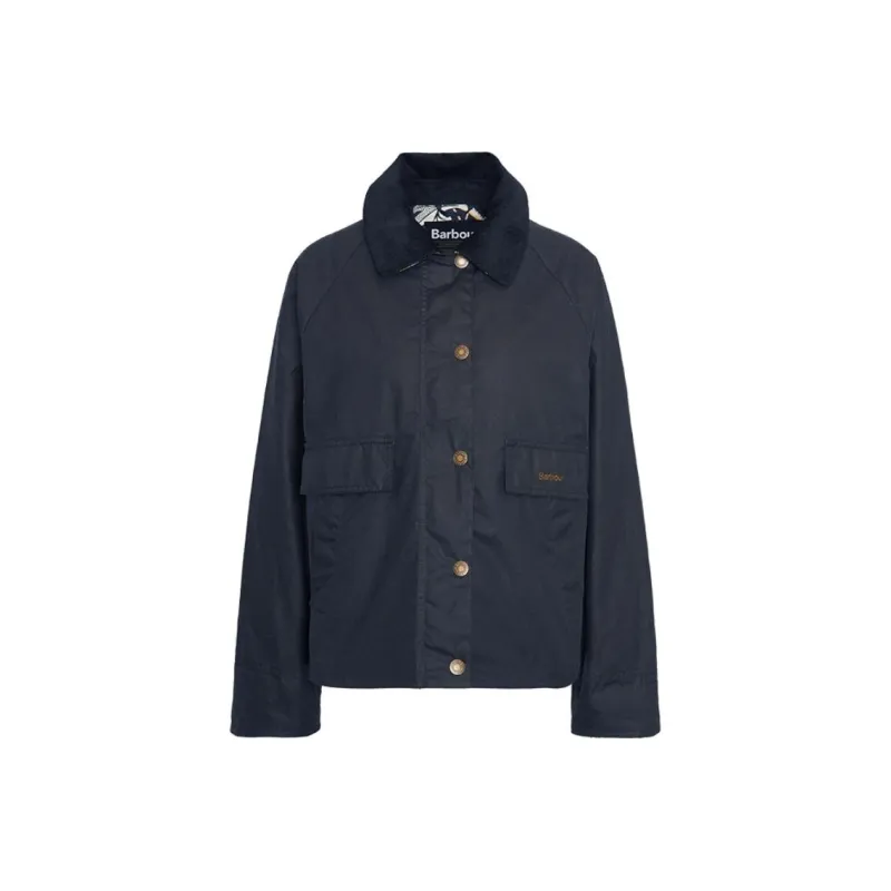BARBOUR x William Morris FW24 Jackets Coats Women's Dark Blue-0