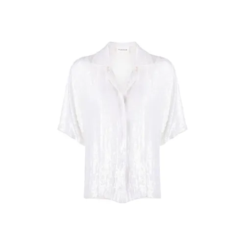PAROSH Shirts Women's White