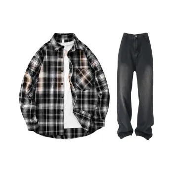 THREEAGAINTHR33 Shirt Matching Set Unisex