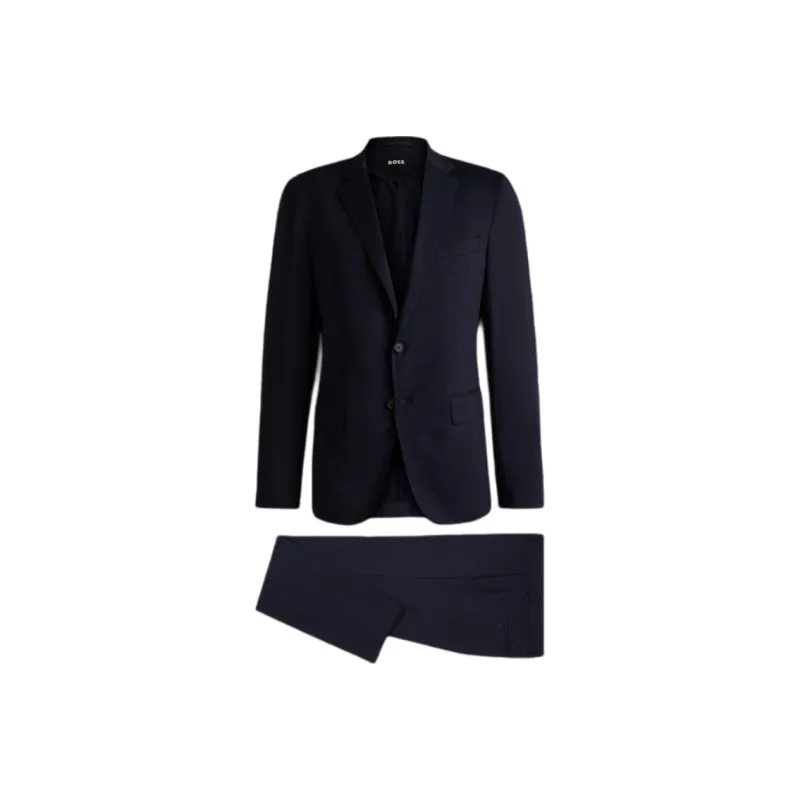 HUGO BOSS SS25 Business Suit Men's Dark Blue-0