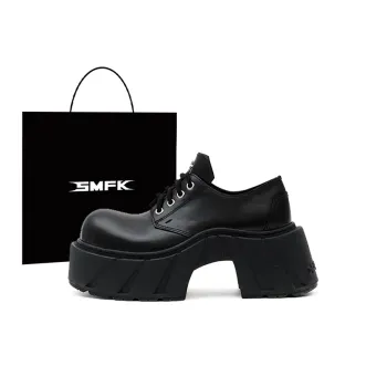 SMFK MIRAGE Phantom SMFK Chunky Heel High Heels Women's Wilderness Black