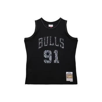 Mitchell & Ness x NBA Chicago Bulls Basketball Jerseys Men's Black