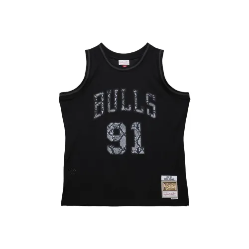 Mitchell & Ness x NBA Chicago Bulls Basketball Jerseys Men's Black