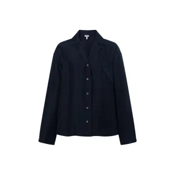 LOEWE SS23 Shirt Women's Dark Blue