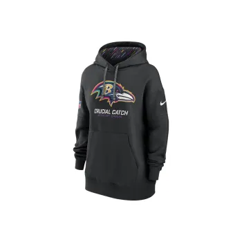 Nike Baltimore Ravens Crucial Catch Club Women's Nike Nfl Pullover Hoodie