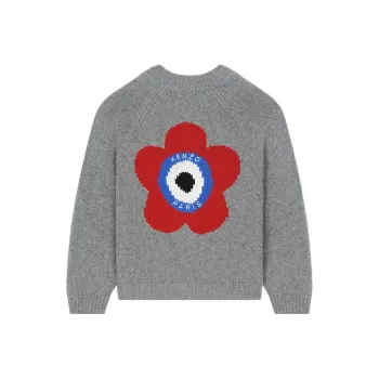 KENZO Target Intarsia knit Cardigan