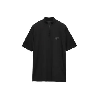 PRADA Polo Shirts Men Black