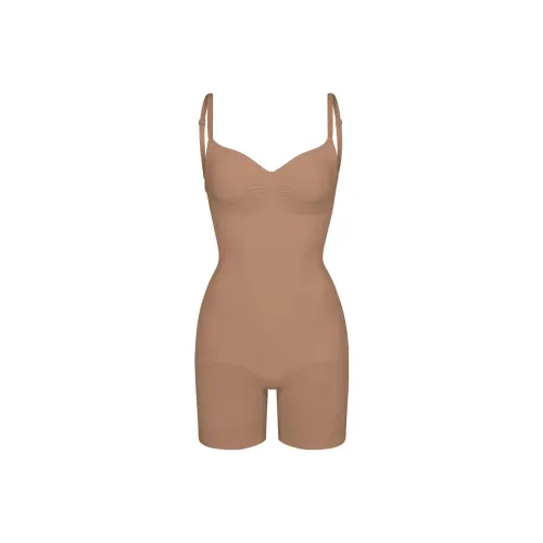 Skims Bodysuits Women's Tea Brown