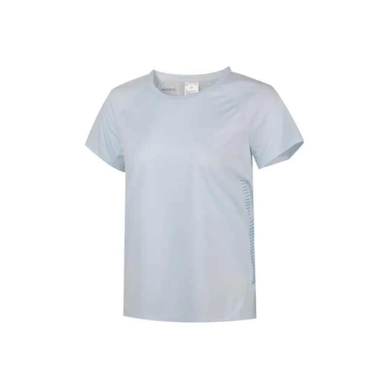 Adidas Raglan Sleeve T Shirt Women's Blue-0