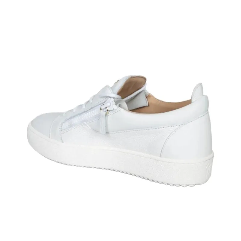 Giuseppe Zanotti/GZ Low Top Skateboard Shoes Men's White-3