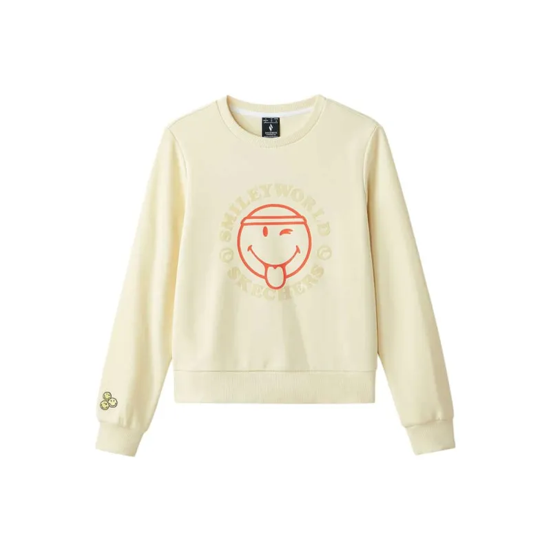 Skechers Sweatshirt Women's Pearl Ecru-0