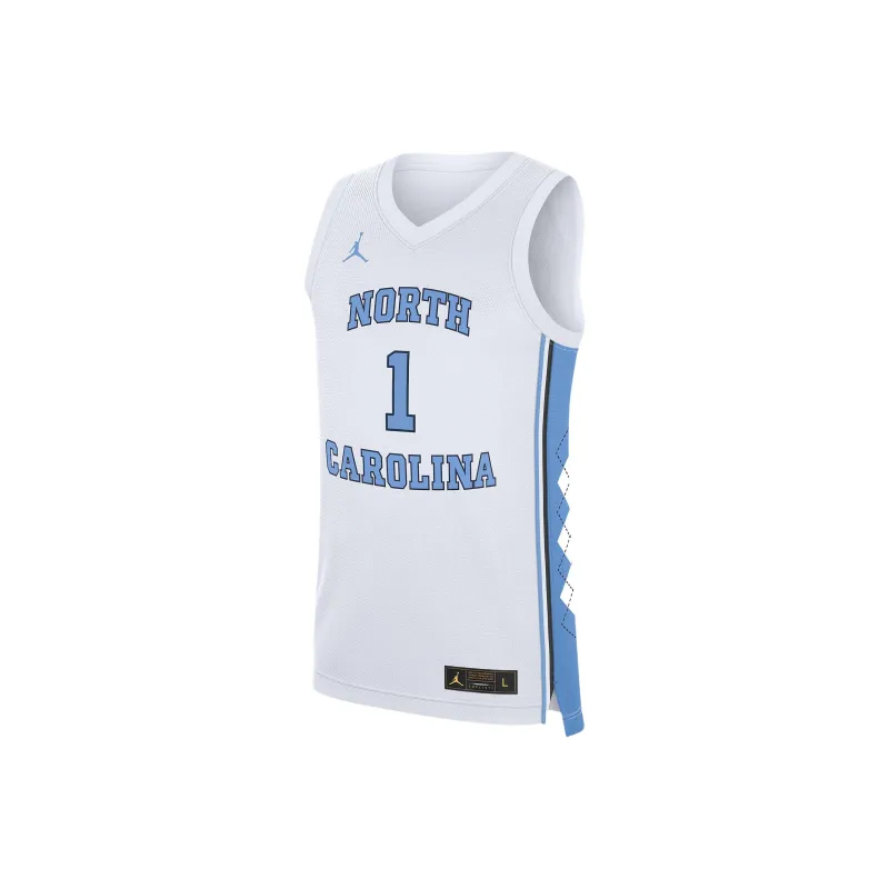 Jordan North Carolina Tar Heels Replica Men's Jordan Brand College Basketball Jersey-0