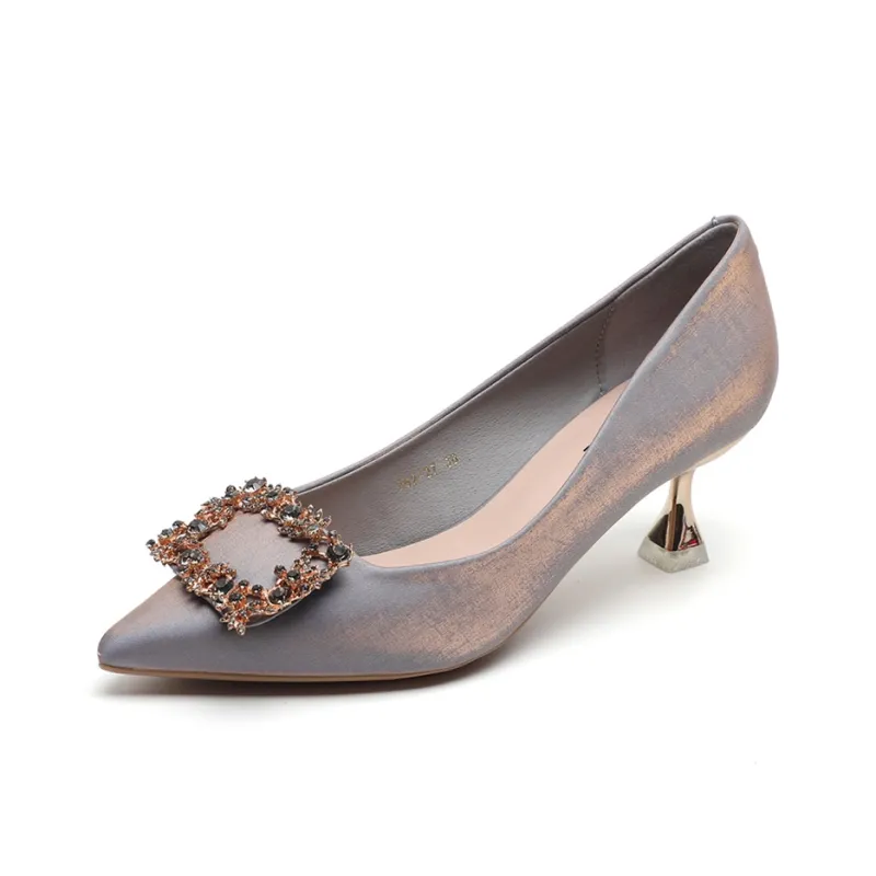 DAPHNE Slim Heel High Heels Women's-8
