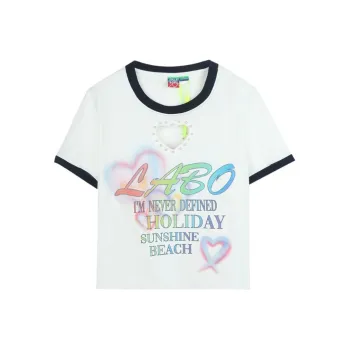LALABOBO T-Shirts Women's Ecru